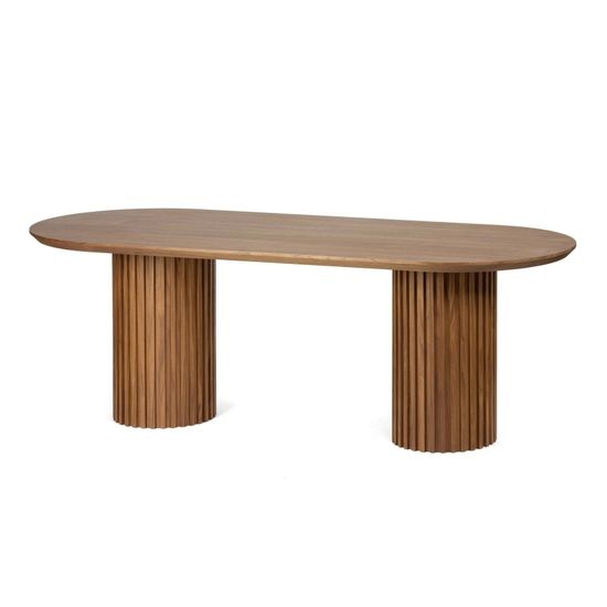 Обеденный стол Moderna 220х90 шпон ореха