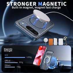 Прозрачный чехол Mesh Pro Magnetic Case для Google Pixel 9 / Pixel 9 Pro