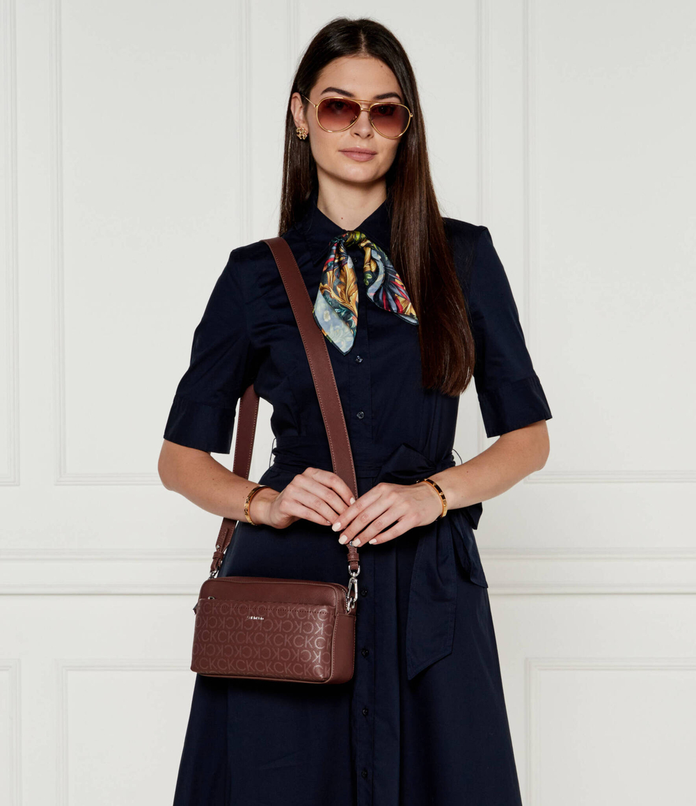 Сумка-мессенджер Calvin Klein - коричневый(K60K612536)