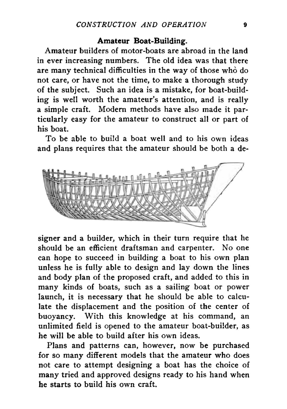 Motor Boats. Construction and Operation : An Illustrated Manual for Motor Boat, Launch and Yacht Owners, Operators of Marine Gasolene Engines, and Amateur Boatbuilders | Thomas Herbert Russell