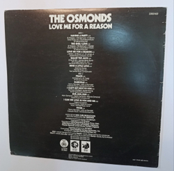 The Osmonds Love Me For A Reason (Yugoslavia 1974)