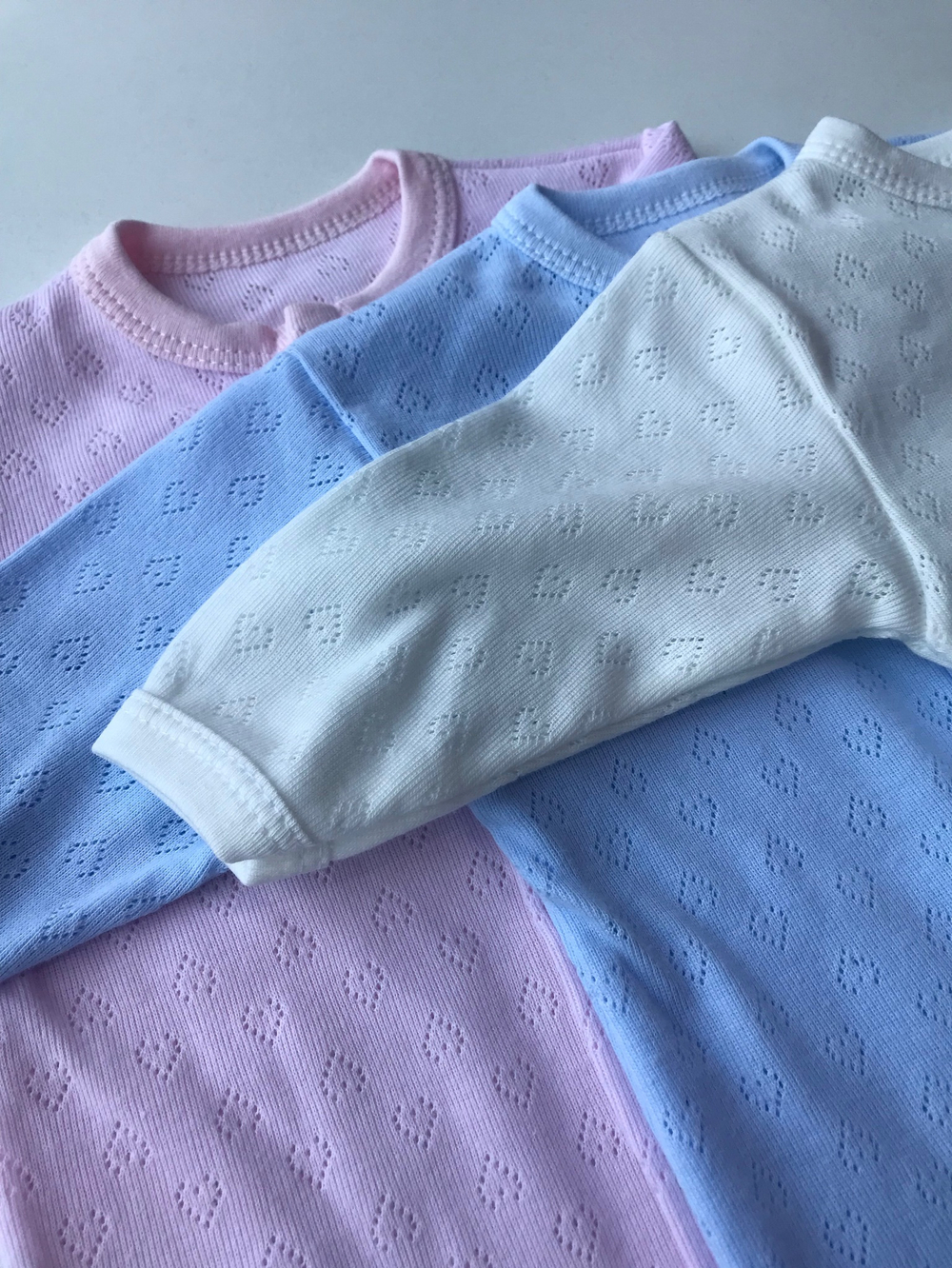 Комбинезон Однотонный (Малышеево) кулир Арт: 0204Р (Размер: 68)