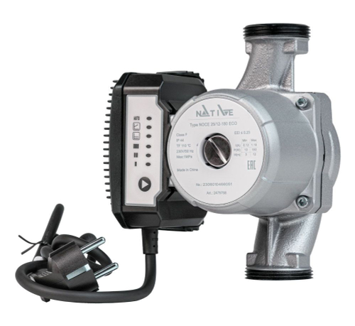 Насос циркуляционный энергоэффективный с мокрым ротором и резьбовым соединением Native-NOCE ECO, Wilo, Германия
