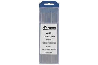 Вольфрамовый электрод синий TSS WL20-175/1.6 (10 шт)