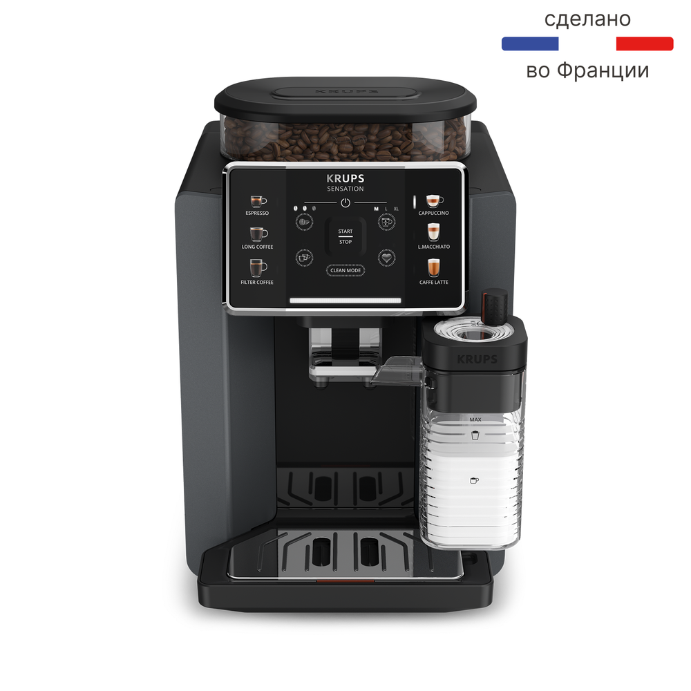 Автоматическая кофемашина KRUPS Sensation Milk M90 EA912B10