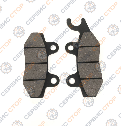 Колодки тормозные дисковые задние Racer, Motoland тип 2