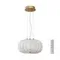 7720/24L PIKO LED SN 028 Светильник металл/стекло/прозрачный/золотой LED 24Вт 3000-6500K D300 IP20 пульт ДУ ANGELO