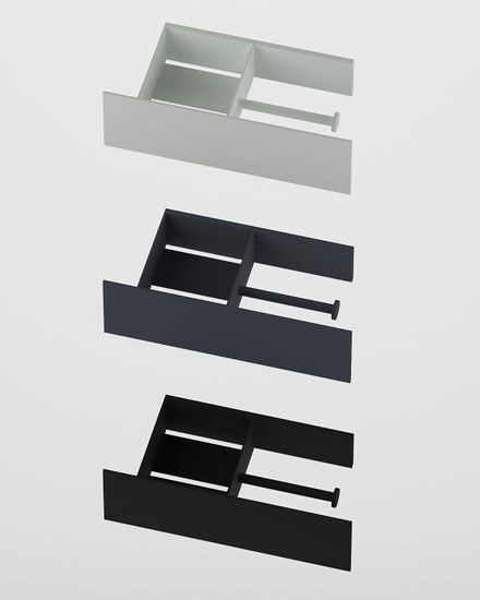 Полка для туалетной бумаги Roll R (белый)