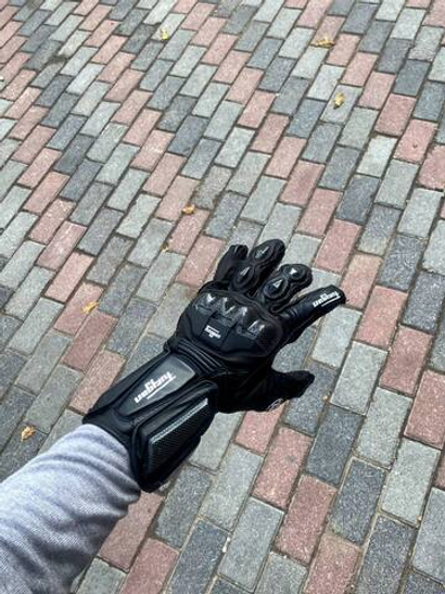 Кожаные мотоперчатки Fury Long