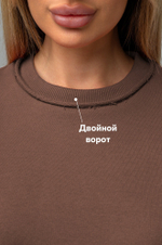 Женская футболка из футера Happyfox