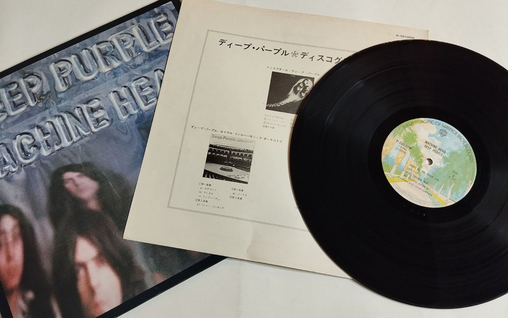 Винтажная виниловая пластинка LP Deep Purple Machine Head (Japan 1976) (No Obi)