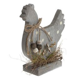 GAEM Фигурка декоративная "Курочка", L16 W5 H18 см