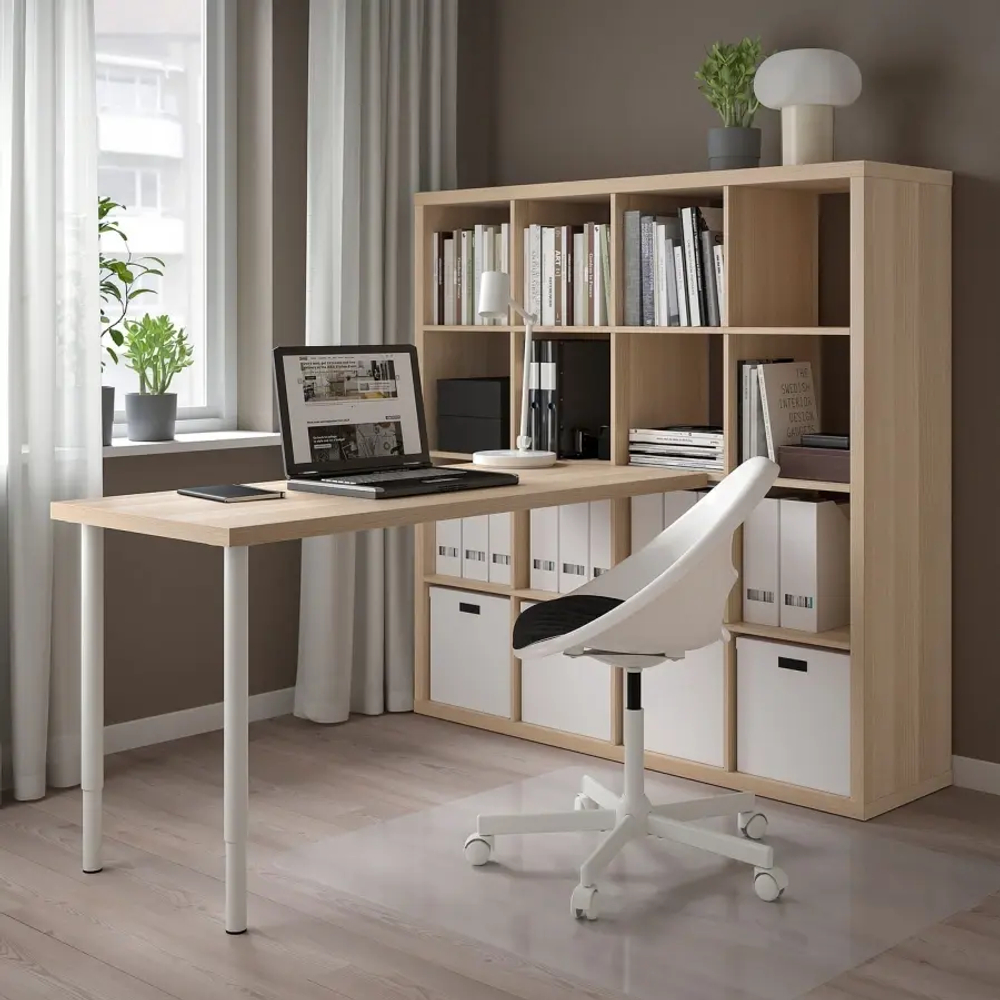 Письменный стол - KALLAX / LAGKAPTEN IKEA/ КАЛЛАКС / ЛАГКАПТЕН ИКЕА,  147  см, под беленый дуб