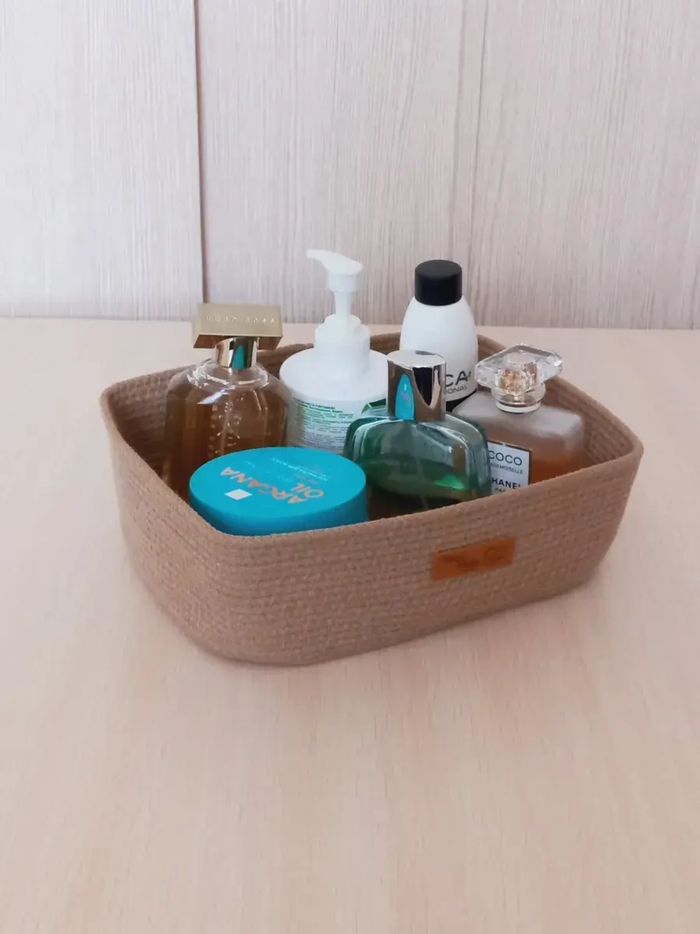 Корзина для хранения плетеная