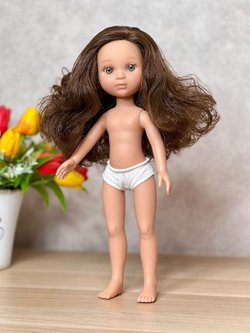 Кукла BERJUAN виниловая 35см Ева без одежды (2838)