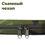 Лежак матрас для средней собаки размер L ортопедический зеленый хаки Brutal Heart White Wolf