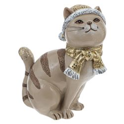 GAEM Фигурка декоративная "Кот", L12,5 W7 H14 см, 2в.