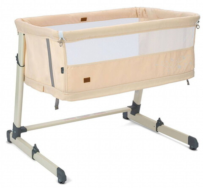 Детская приставная кроватка Nuovita Accanto Calma Beige/Бежевый