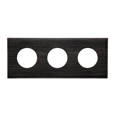 Рамка 3-х постовая (Угольно-черный) С.М. BF4 BF4-630-119