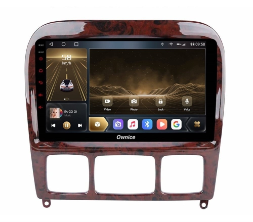 Штатная магнитола OWNICE OL-9952-Q для Mercedes S-класс 1998-2005 (W220) на Android 10.0