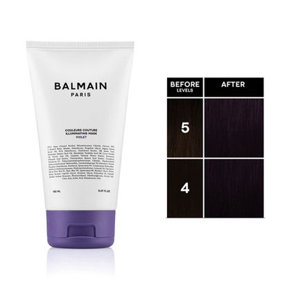 Balmain Hair Couture Осветляющая цветовая маска фиолетового цвета Illuminating Colour Mask Violet 150 мл