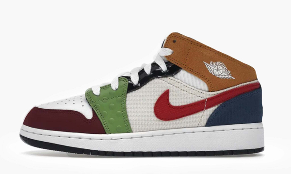 Air Jordan 1 Mid SE GS "Messy Room"