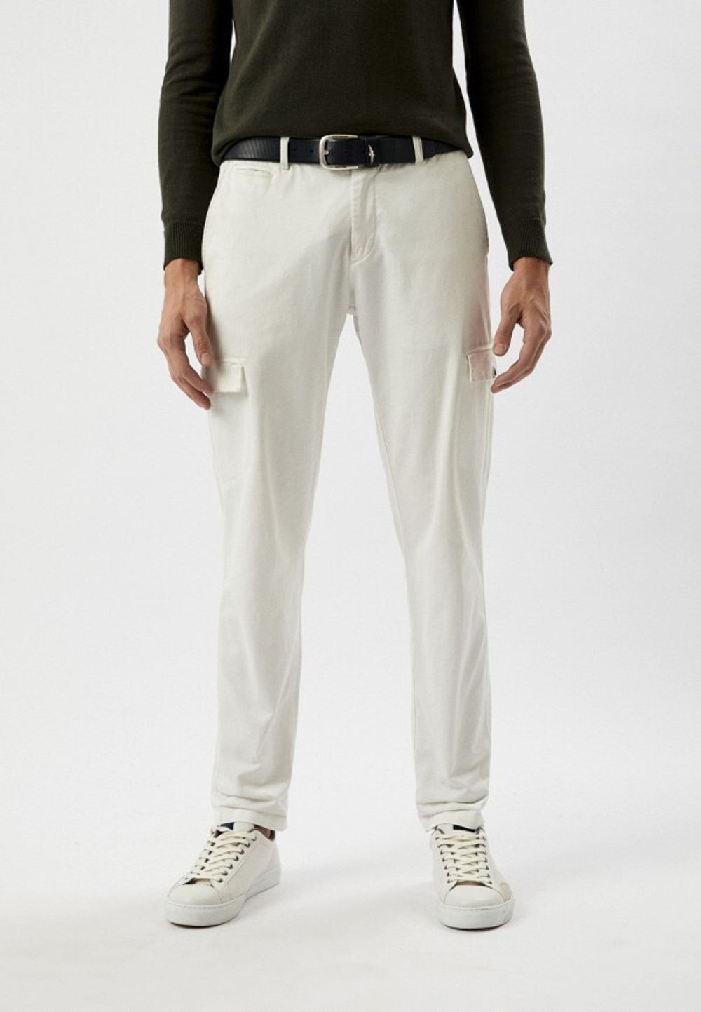 Ремень муж. Aeronautica 400 рифленый черный