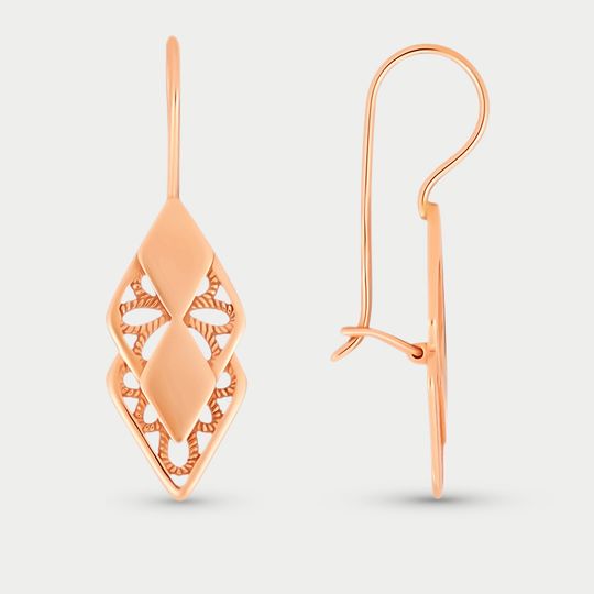 Серьги золотые