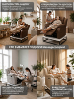 Подиум для реклайнера loft Massagecomplekt, 25 см