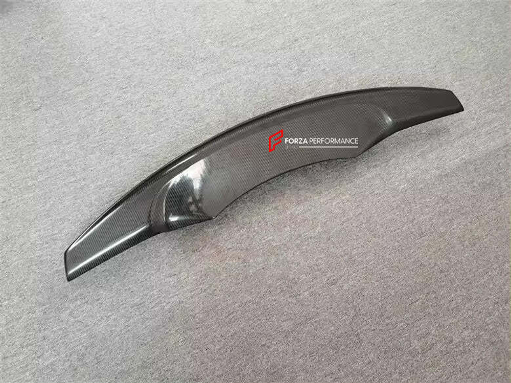 Карбоновый спойлер на крышку багажника для Jaguar F-Type 2013-2018 Ягуар