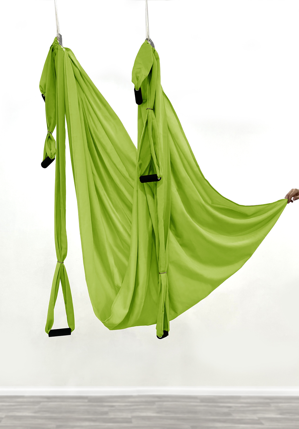 Гамак для йоги с ручками Classic pluse 4 м