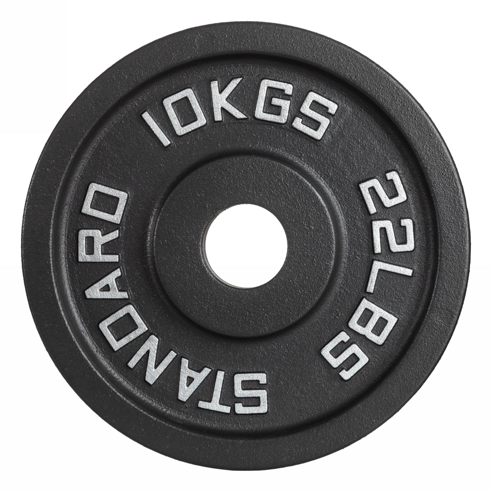 Диск 51 мм. чугунный окрашенный 10 кг, VictoryFit VF-SC511000