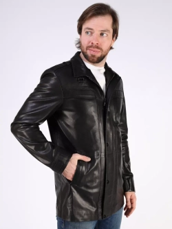 Кожаная куртка демисезонная Турция пальто