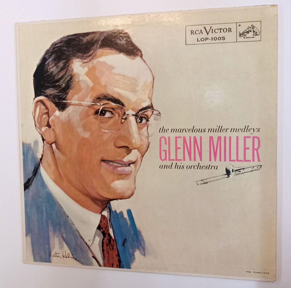 Винтажная виниловая пластинка LP Glenn Miller And His Orchestra The Marvelous Miller Medleys (USA 1958)