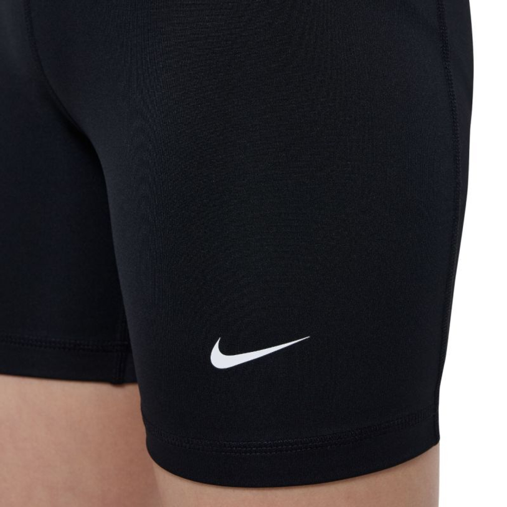 Шорты для девочки теннисные Nike Kids Pro Dri-Fit 5" Shorts - black/white