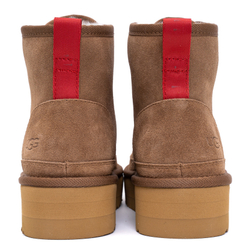 UGG Neumel Platform Zip Chestnut