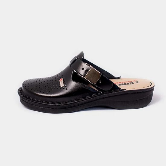 Сабо жен. "Leon" ортопедические (черный)