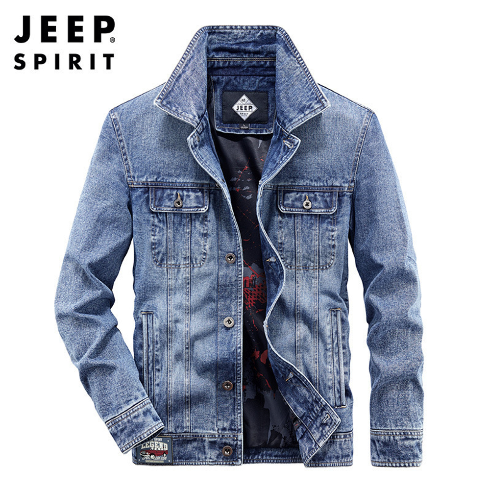 Куртка джинсовая Jeepspirit 2739 - Синий