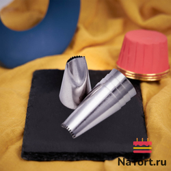 Насадка кондитерская №98 «Лепесток с прожилками»