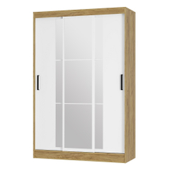 Шкаф-купе Тайм ШКК-03, крафт/белый