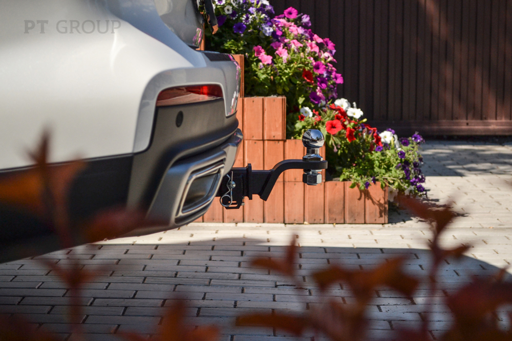 Фаркоп с унив. электрикой Smart, съемный квадрат, для GAC GS8, 2019- (паспорт и сертификат) ПТ ГРУПП.GAC-19-991122.00