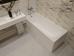 Акриловая ванна Aquatek (Акватек) Оберон 180x80 с каркасом