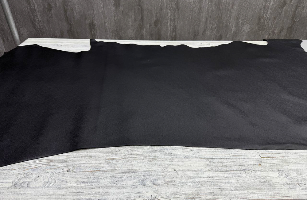 Saffiano Royal Black (1,1-1,3 мм), цв. Черный, натуральная кожа