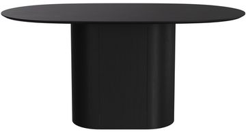 Стол обеденный Type овальный 160*95 см (черный)