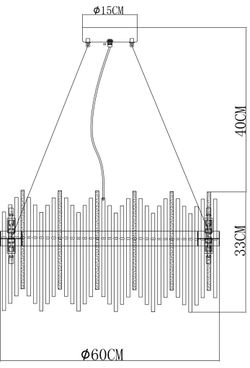 Подвесная люстра Arte Lamp
