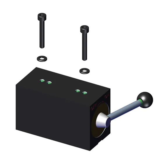 Узкий магнитный блок с шестигранником Promotech