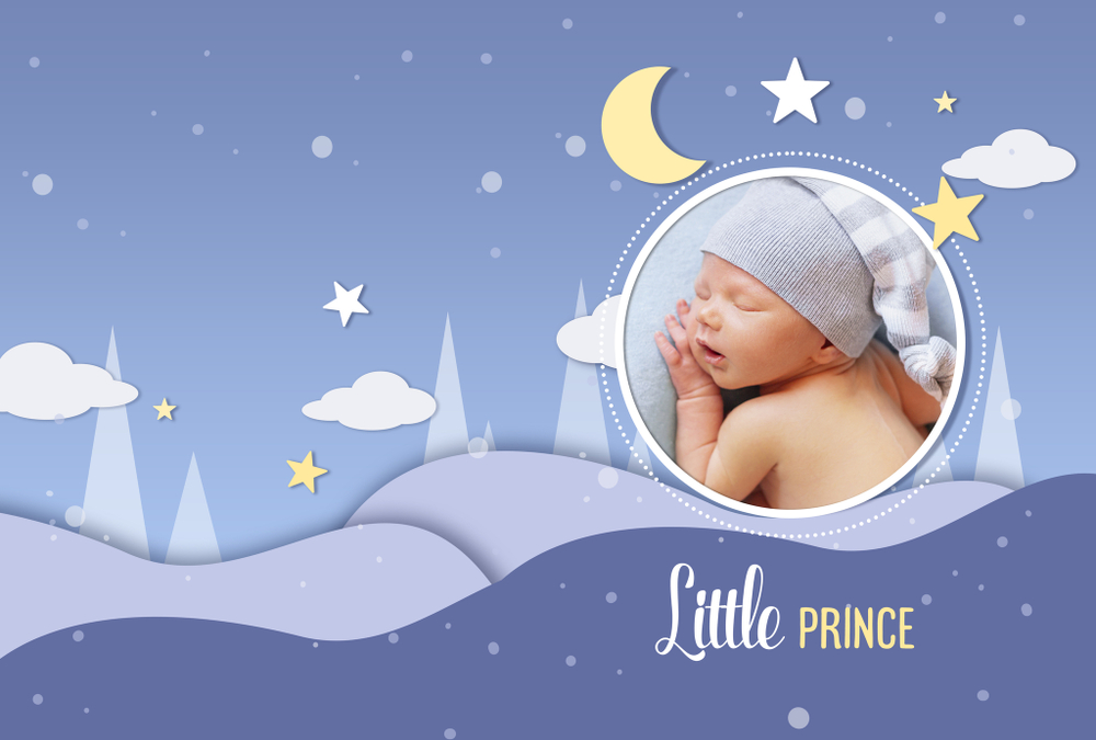 PSD-Шаблон фотокниги "Prince"