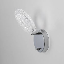 Citilux Кристалино CL559511 LED Спот поворотный с выключателем Хром