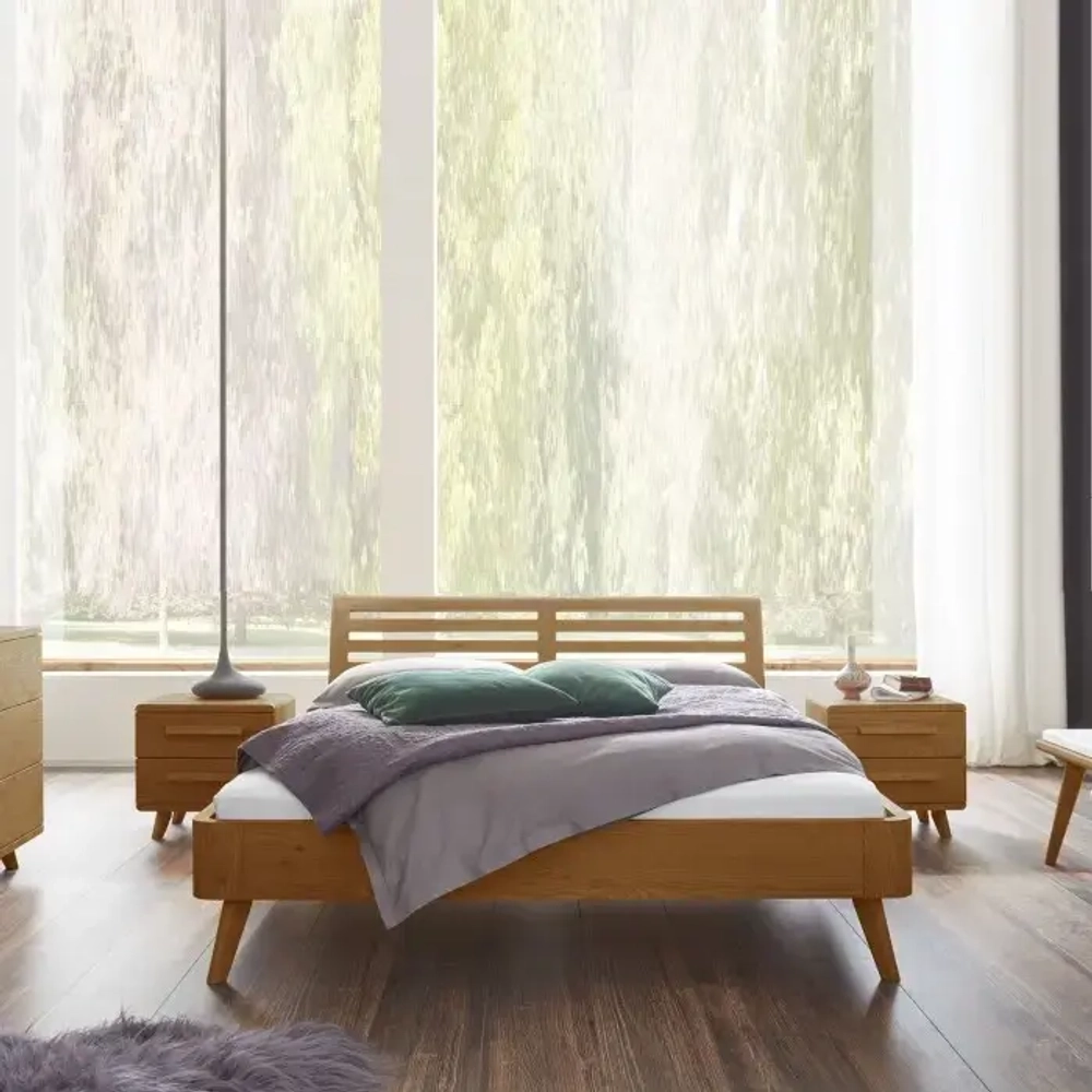 Кровать из массива дуба Lugos'Art