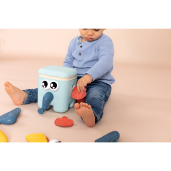 Моторная игрушка Smoby Little 140316 Зверята 3 в 1 развивающая 15 элементов от 18 месяцев — фото 10